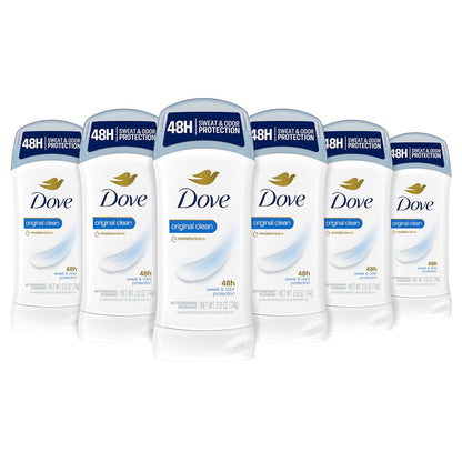 Dove Deodorant Invisible Solid Original Clean