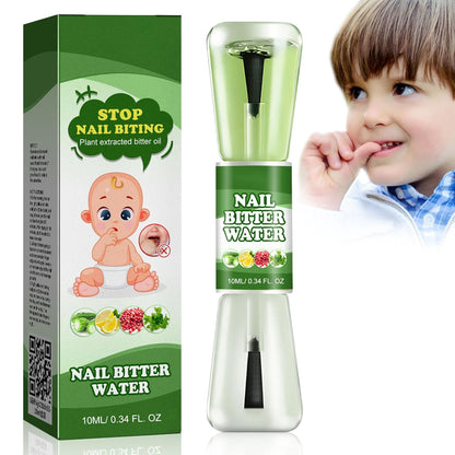 Anti Nagelkauen Nagellack,Nagellack Gegen Nägelkauen,(10Ml) Bitter Nail Nagellack,Nagel Kau-Stop Für Kinder & Erwachsene,Effektives Mittel Zum Stoppen Von Fingernägel Kauen