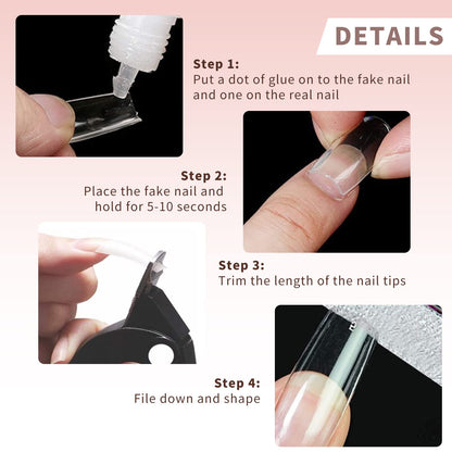 24 Stück Künstliche Nägel Lange Weiß Falsche Nägel Ballerina Acrylic Natürlich Drücken Auf Den Nägeln Full Cover Für Frauen(Schwarzes Gold Schwarz)