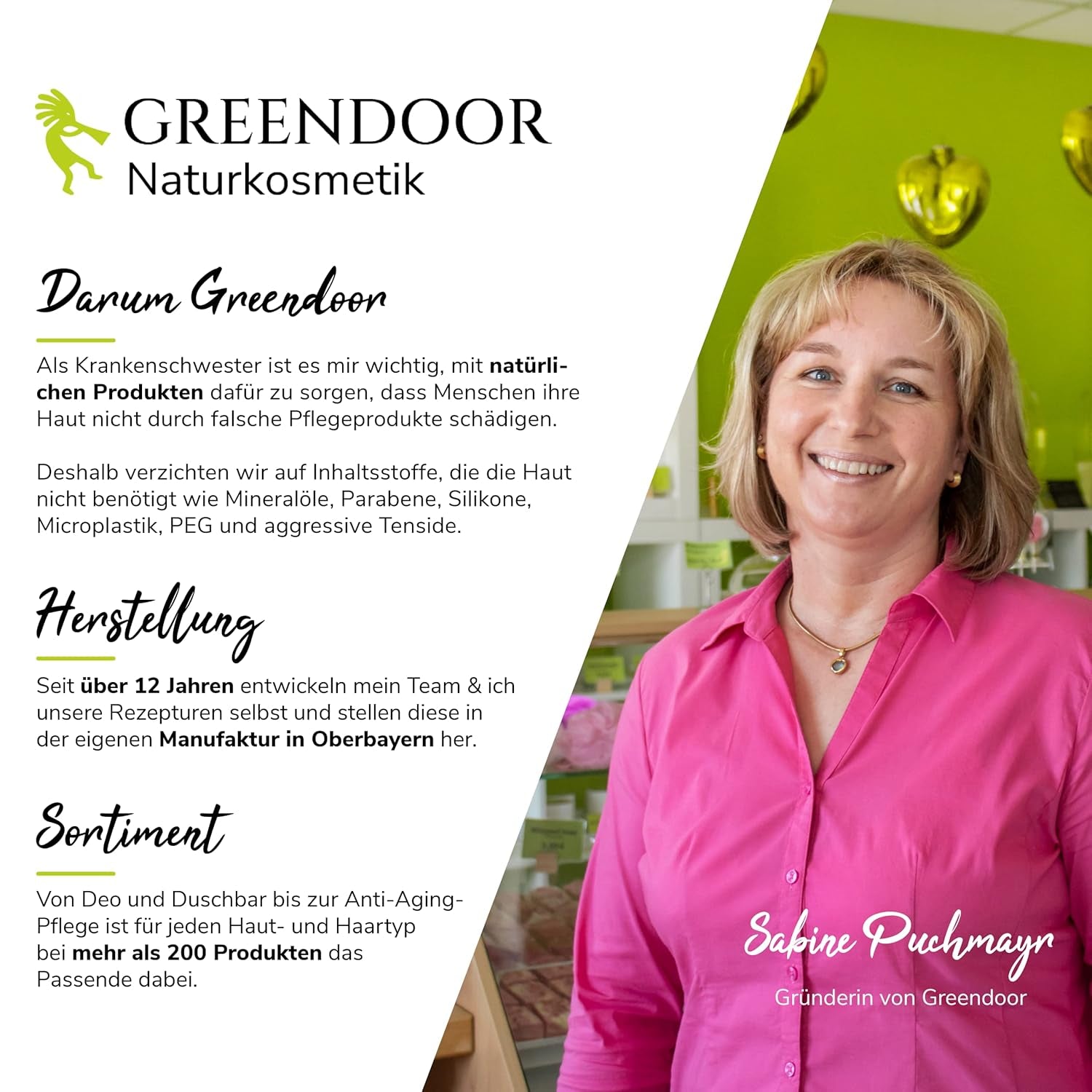 GREENDOOR Bio Shampoo Bar SPARSET HARMONY Honig & Rose 2 X 75G, Festes Haarshampoo Natürlich Ohne Sulfate, Naturkosmetik Mit Aloe Vera, Natur Haar-Pflege Haare