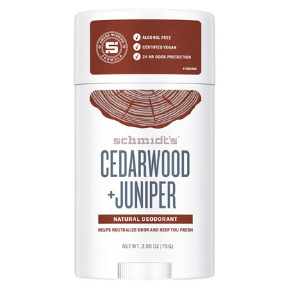 Schmidt'S Deodorant Stick Cedarwood & Juniper, 75 G