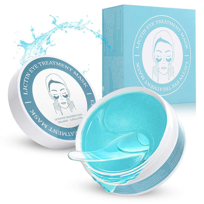 Lictin 30 Paar Collagen Augenpads Eye Pad Mask Gegen Augenringe anti Aging Augenpflege Eye Mask Feuchtigkeit Spendende anti Falten Eye Pad
