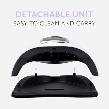 NEOMANN UV Lampe Für Gelnägel - 280 Watt & 66 Lampen, Professionelle LED Lampe Nägel,Schneller Nageltrockner, 4 Timer Einstellungen - LED Nagellampe, Nagellack UV Lampe