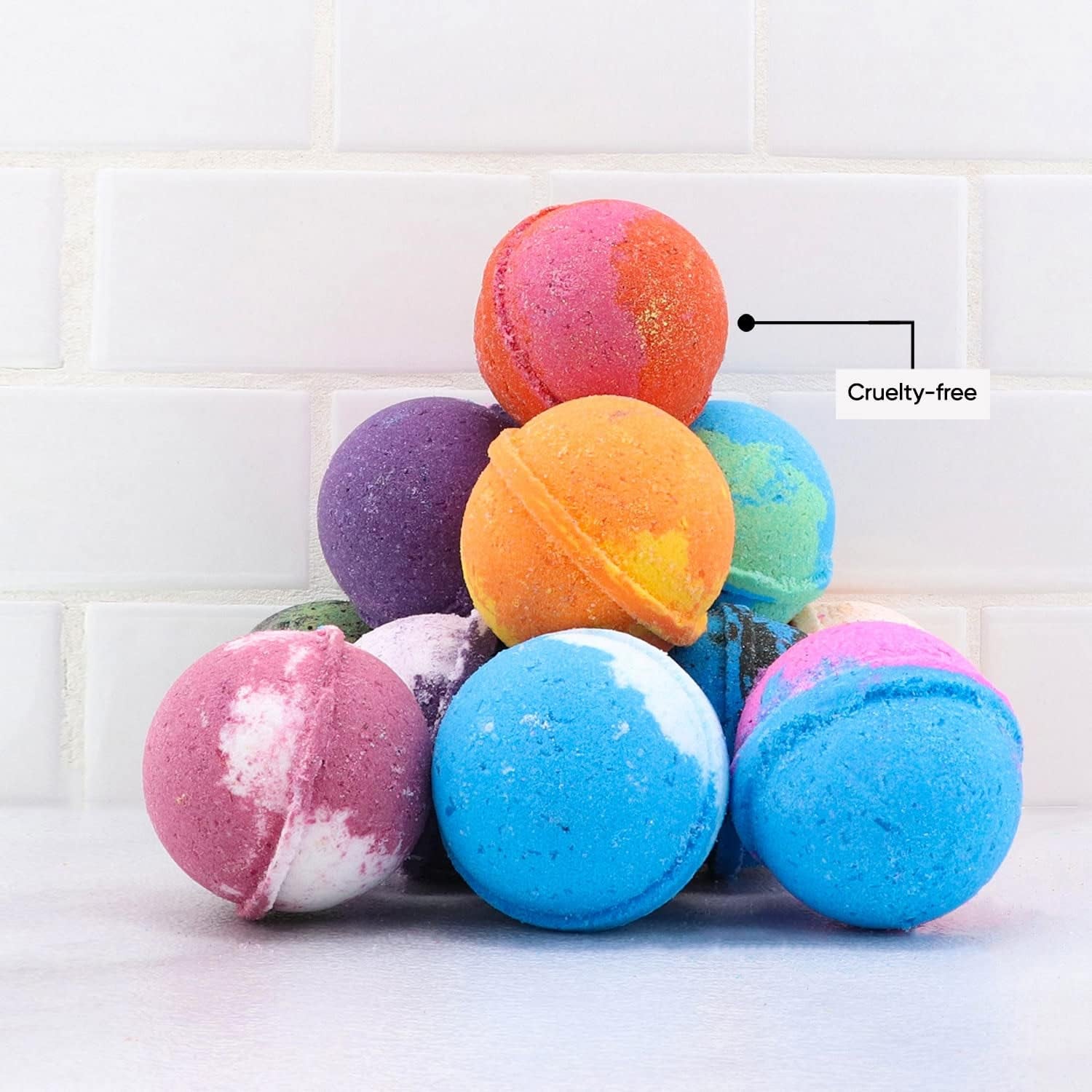 Bath Bomb Gift Set for Body to Soak, Nourish & Relax, 6 Ct.