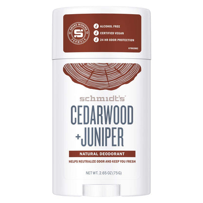 Schmidt'S Deodorant Stick Cedarwood & Juniper, 75 G