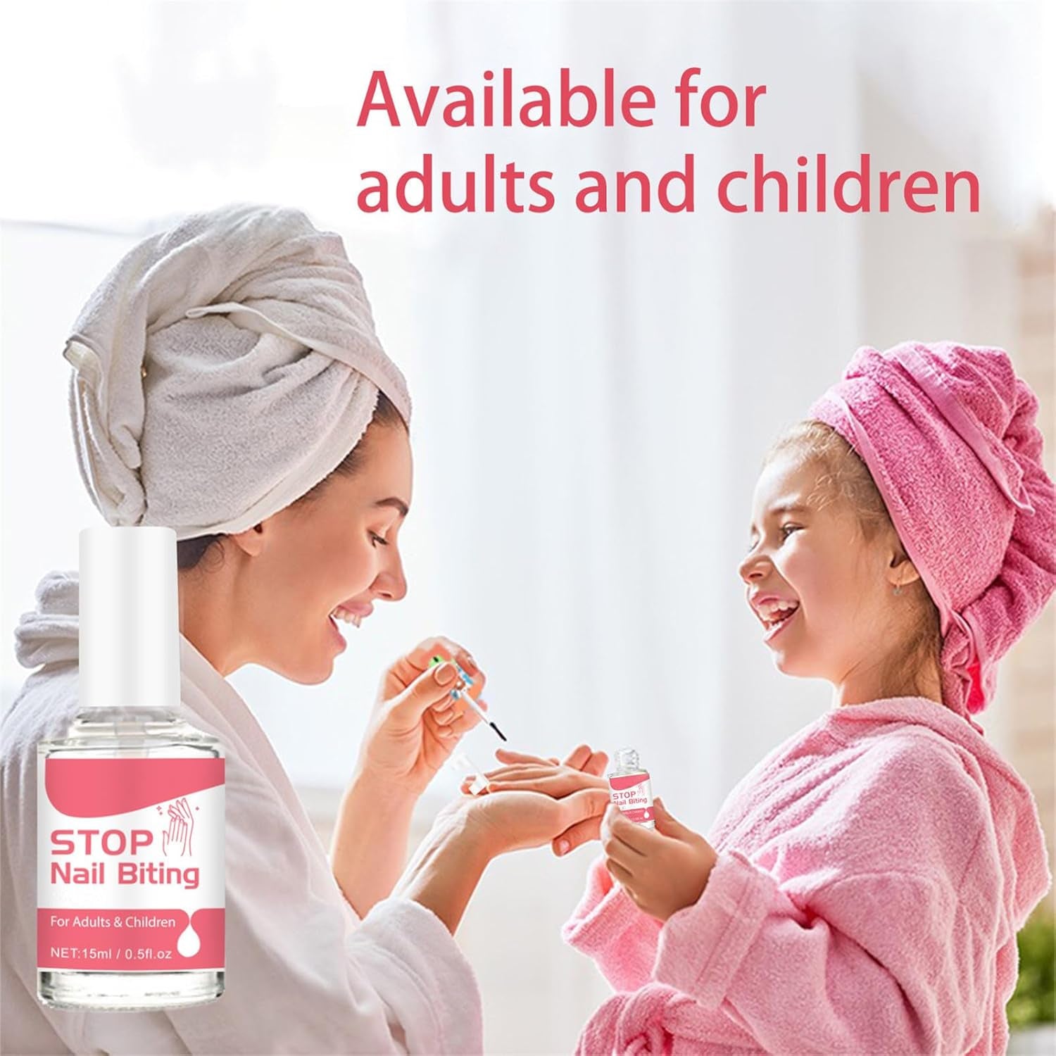 Stop Nägelkauen Nagellack - Daumenlutschen Stop Nails Polish - anti Nagelkauen,No Bite Nagellack Für Erwachsene Und Kinder,Gegen Fingernägel Beißen - Schnelle Und Einfache Anwendung (1PCS, One Size)
