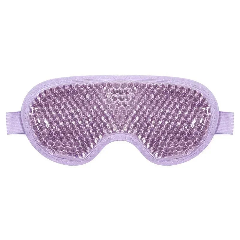 New Gel Eye Mask Reusable Beads for Hot Cold Therapy Soothing Relaxing Beauty Gel Eye Mask Sleeping Ice Goggles Sleeping Mask