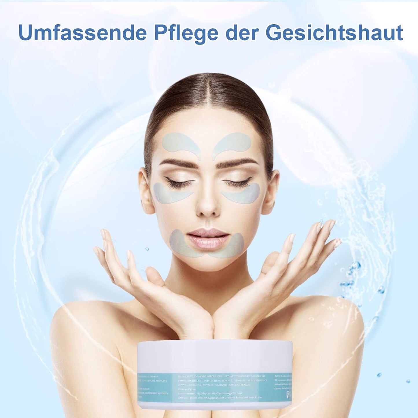 Lictin 30 Paar Collagen Augenpads Eye Pad Mask Gegen Augenringe anti Aging Augenpflege Eye Mask Feuchtigkeit Spendende anti Falten Eye Pad