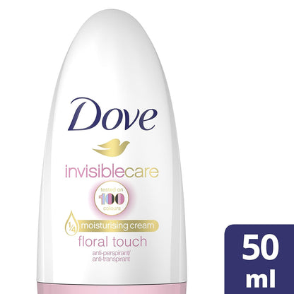 Dove Invisible Care Anti-Transpirant Deo Roll-On, 6Er Pack (6 X 50 Ml)
