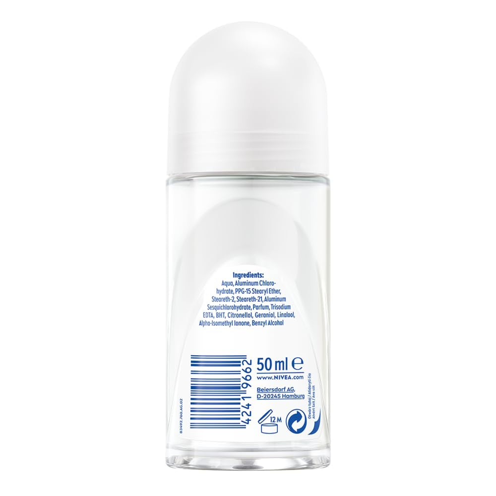 NIVEA Rose Touch 48 H Antitranspirant Im Kugel Für Damen 50 Ml