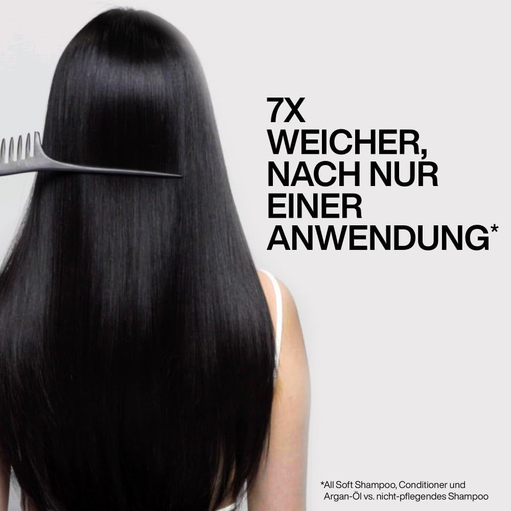 Redken Spülung Für Trockenes Und Brüchiges Haar, Belebt Und Hydratisiert, Mit Fettsäuren, Antioxidantien Und Argan-Öl, All Soft Conditioner