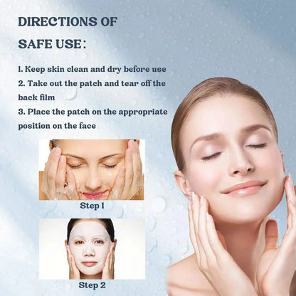 Collagen anti Wrinkle Facial Mask Fade Face Fine Line Lift Firm Skin Anti-Aging Moisturizing Brighten Skin Care Korean Cosmetics