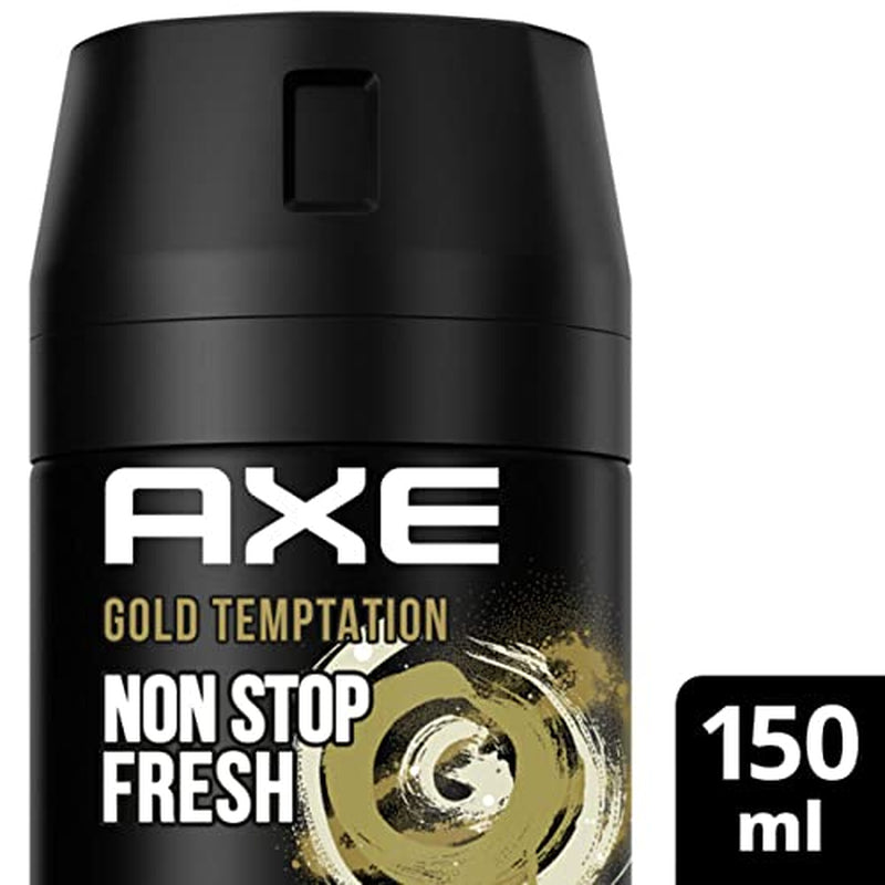 Axe Bodyspray Gold Temptation Ohne Aluminiumsalze 6X 150Ml
