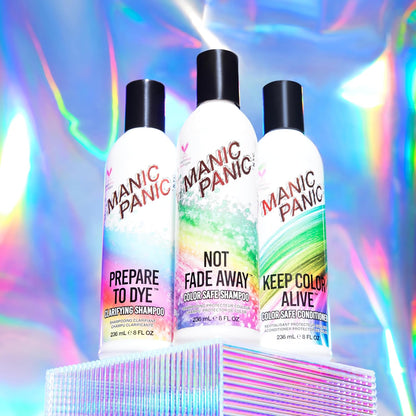 Manic Panic – Prepare to Dye Klärendes Shampoo, Vegan, Tierversuchsfrei, Vorwäsche Vor Dem Färben, Bereitet Das Haar Auf Die Farbe Vor, 236 Ml