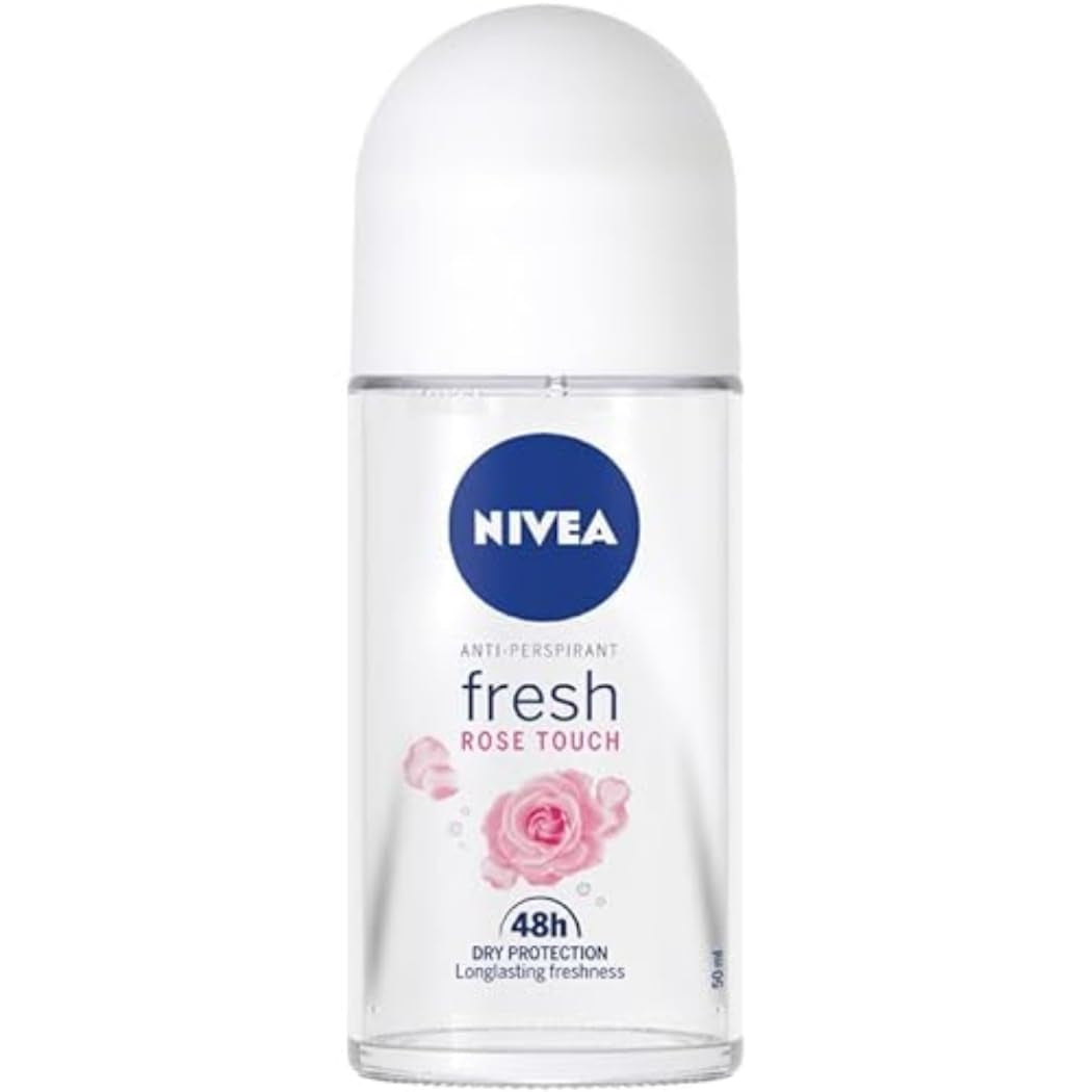 NIVEA Rose Touch 48 H Antitranspirant Im Kugel Für Damen 50 Ml