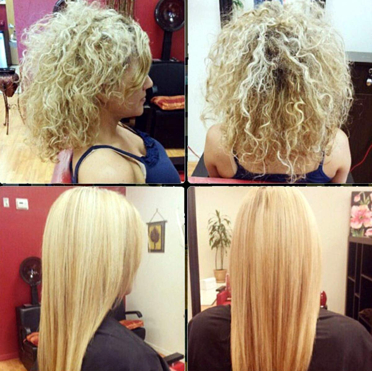 Gold Label Professional Brazilian Keratin Blowout Hair Treatment Super Enhanced Formula Specifically Designed for Coarse, Curly, Black, African, Dominican, and Brazilian Hair Types 240Ml