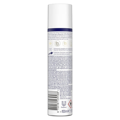 Dove Deo Spray Original Deo Ohne Aluminium Mit Pflegendem Zink-Komplex 100 Ml 1 Stück