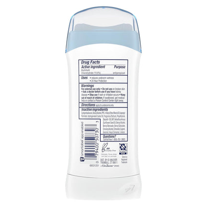 Dove Deodorant Invisible Solid Original Clean