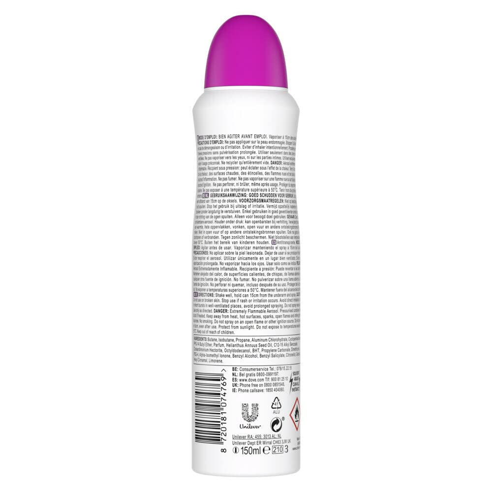 Dove Go Fresh Acai Lufterfrischer, 150 Ml X 6