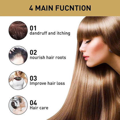 Japanisches Shampoo Und Spülung | Sakura Japanisches Shampoo Gegen Haarausfall - 300 Ml Nährendes Kopfhaut- -Shampoo, Feuchtigkeitsspendendes Reparatur- -Haarwuchs-Shampoo Für Tief Genährtes